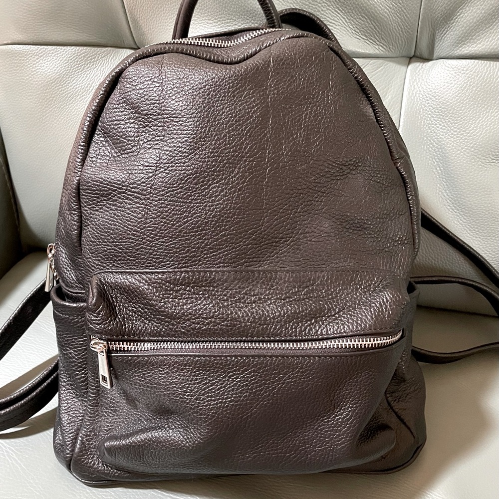 Borse In Pelle Italian leather Backpack